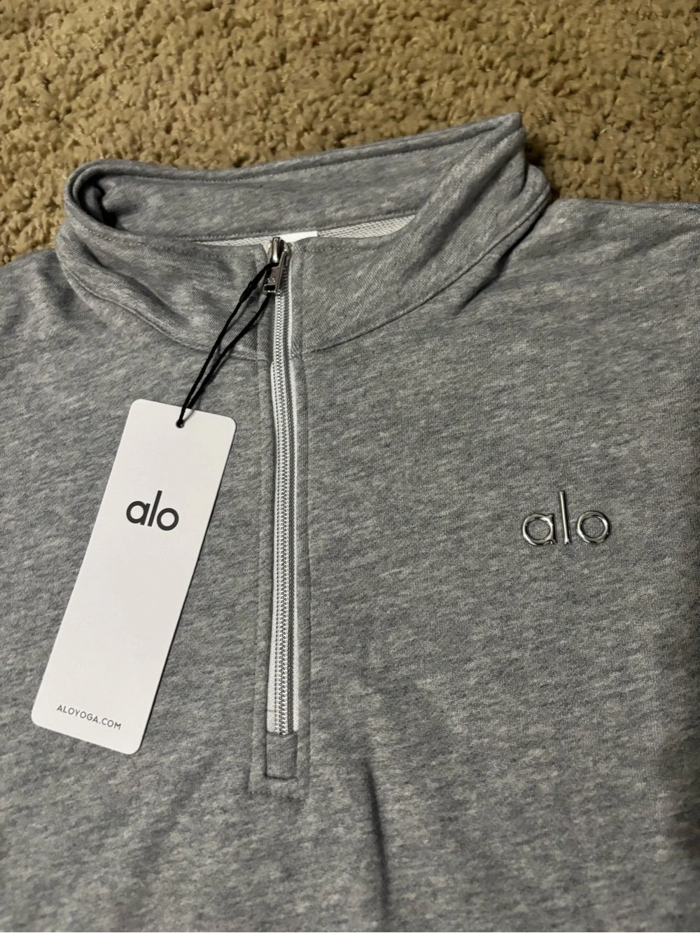 Grey Alo Quarter Zip